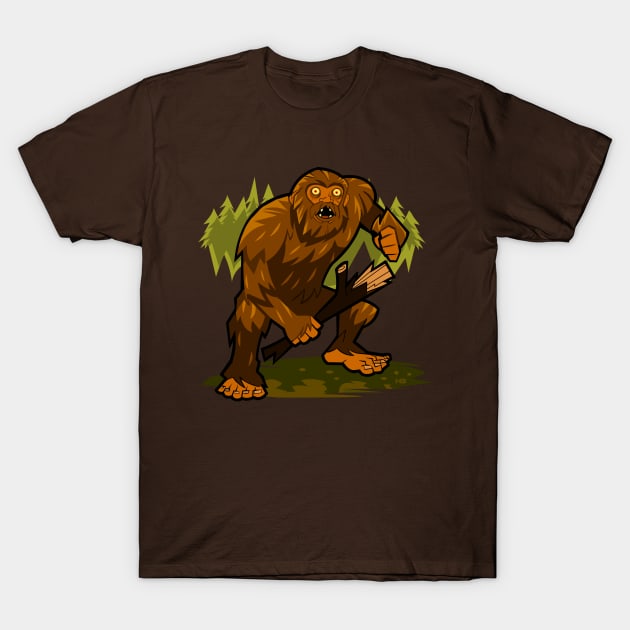 Bigfoot T-Shirt by hurleysbrand